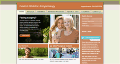 Desktop Screenshot of davinciiobgyn.com